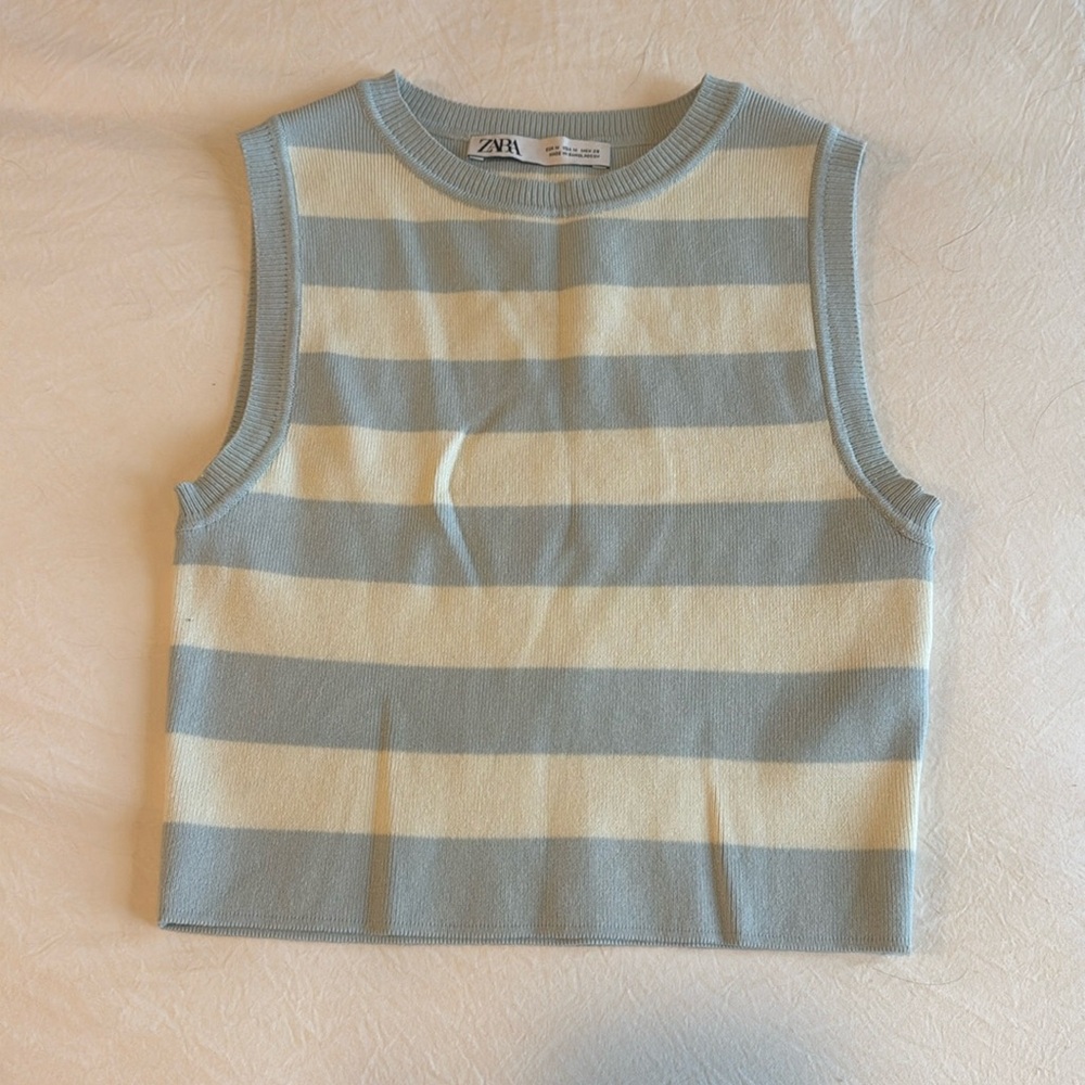 NWOT Zara Striped Sweater Top